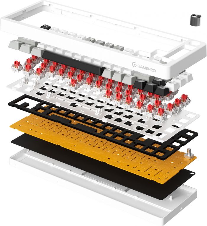 Клавіатура GamePro Genesis MK116 Silverlight