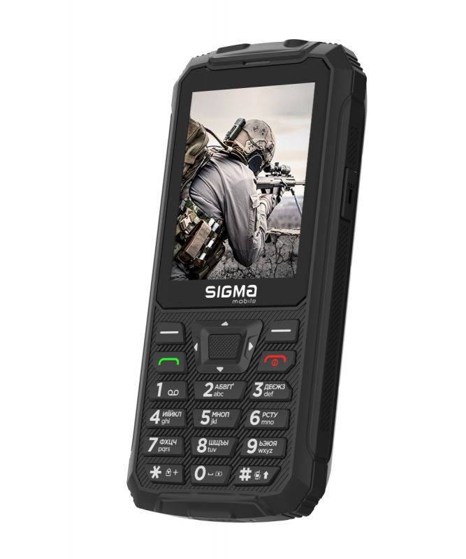 Мобільний телефон Sigma mobile X-treme PR68 Type-C Dual Sim Black (4827798122419)