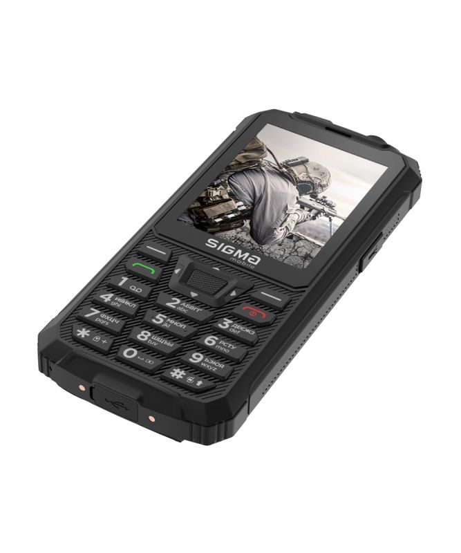 Мобільний телефон Sigma mobile X-treme PR68 Type-C Dual Sim Black (4827798122419)