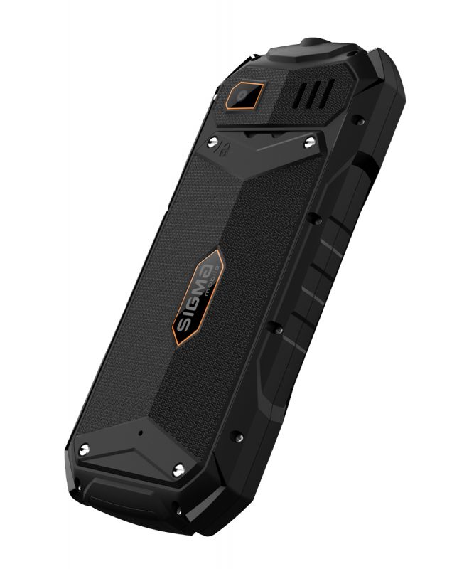 Мобільний телефон Sigma mobile X-treme PV68 Dual Sim Black/Orange (4827798738221)