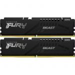 Модуль пам`яті DDR5 2x16GB/6000 Kingston Fury Beast Black (KF560C30BBEK2-32)