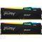 Модуль пам`яті DDR5 2x8GB/6000 Kingston Fury Beast RGB Black (KF560C36BBEAK2-16)