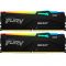 Модуль пам`яті DDR5 2x8GB/5600 Kingston Fury Beast RGB Black (KF556C36BBEAK2-16)