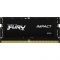 Модуль пам`ятi SO-DIMM DDR5 16GB/4800 Kingston Fury Impact (KF548S38IB-16)