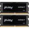 Модуль пам`ятi SO-DIMM 2x32GB/5600 DDR5 Kingston Fury Impact (KF556S40IBK2-64)