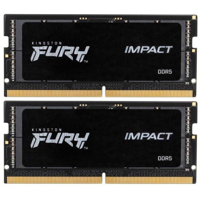 Модуль пам`ятi SO-DIMM DDR5 2x8GB/4800 Kingston Fury Impact (KF548S38IBK2-16)