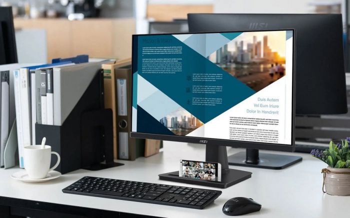 Монiтор MSI 21.5" Pro MP225V VA Black 100Hz