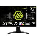 Монітор MSI 24.5" MAG 255XF IPS Black 300Hz