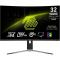 Монiтор MSI 31.5"MAG 32CQ6PF VA Black Curved 180Hz