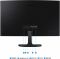 Монiтор Samsung 24" Essential S3 LS24D360 (LS24D360GAIXCI) VA Black Curved 100Hz