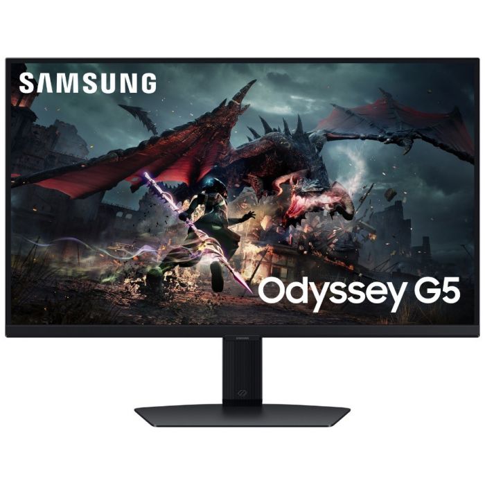Монiтор Samsung 27" Odyssey G5 LS27DG500 (LS27DG500EIXUA) IPS Black 180Hz