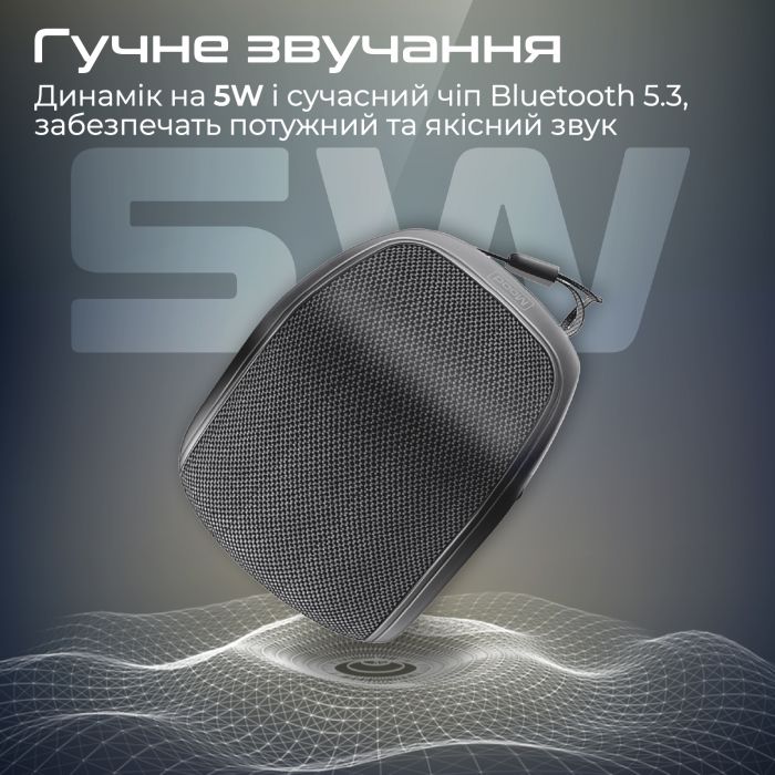 Акустична система Promate Mood 5W Black