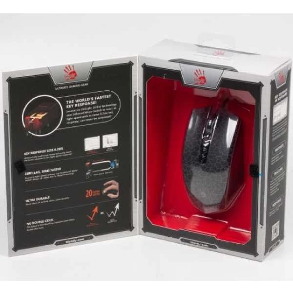 Миша A70A Bloody Crackle Black USB