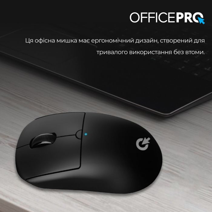 Миша бездротова OfficePro M307B Black