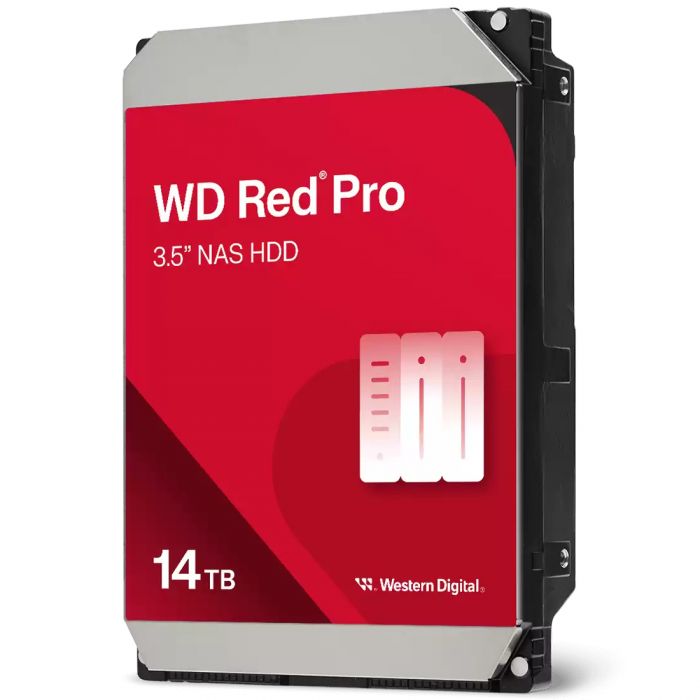 Накопичувач HDD SATA 14.0TB WD Red Pro NAS 7200rpm 512MB (WD142KFGX)