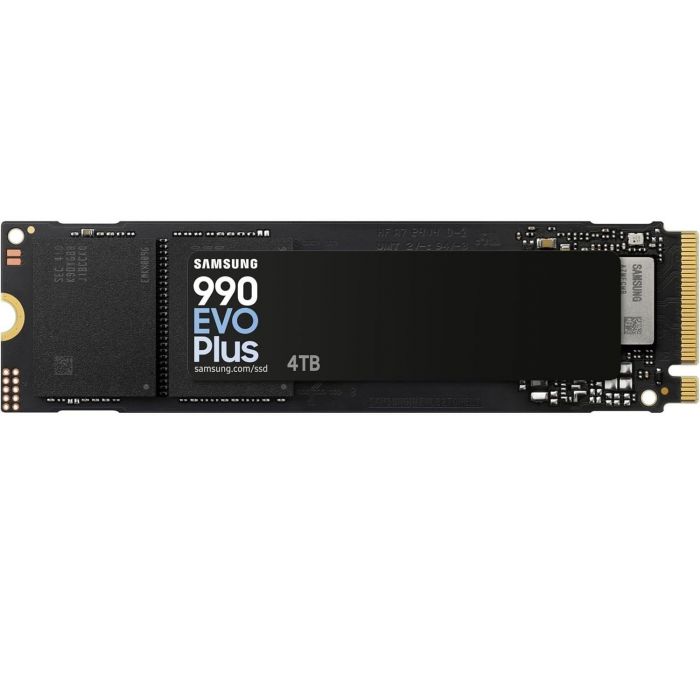 Накопичувач SSD  4ТB Samsung 990 EVO Plus M.2 2280 PCIe 5.0 x2 NVMe V-NAND TLC (MZ-V9S4T0BW)