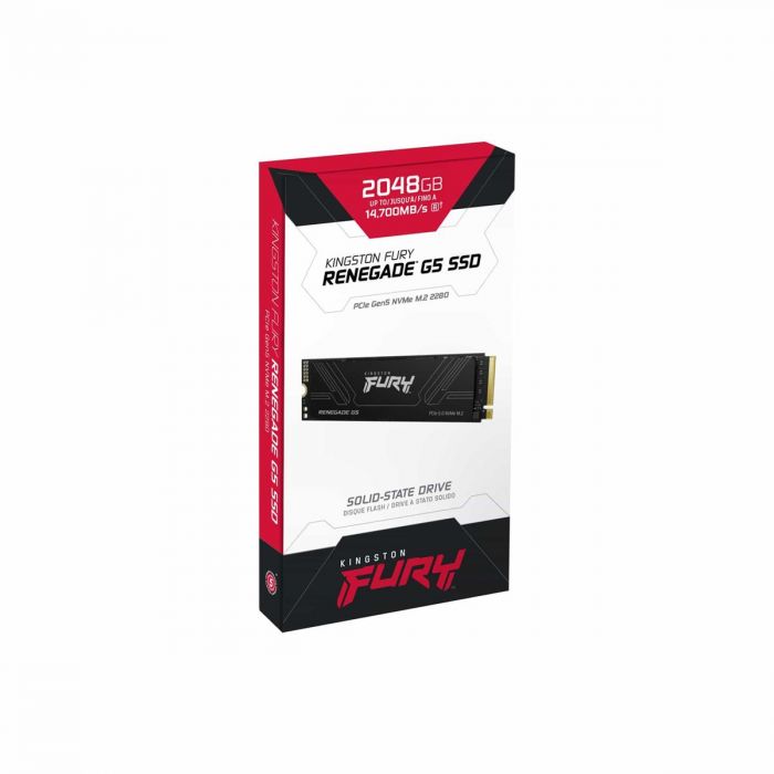 Накопичувач SSD 2TB Kingston Fury Renegade G5 M.2 2280 PCIe 5.0 x4 NVMe 3D TLC (SFYR2S/2T0)