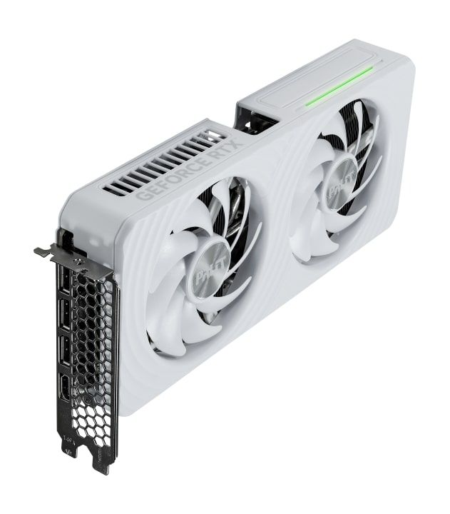 Відеокарта GF RTX 5060 Ti 16GB GDDR7 White OC Palit (NE7506TU19T1-GB2061M)