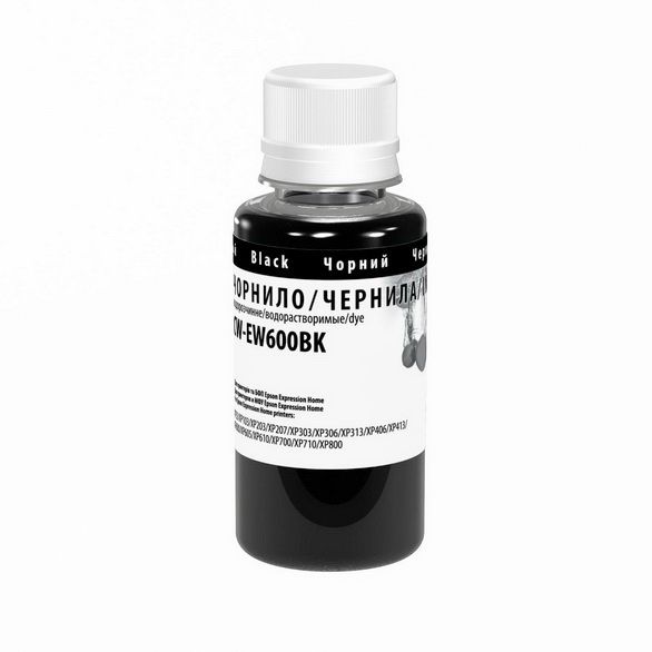 Чорнило ColorWay Epson XP103/600 (Black) (ColorWay-EW610BK01) 100мл