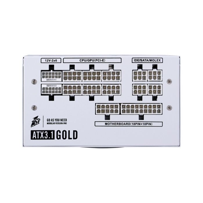 Блок живлення 1stPlayer HA-850BA4 White (NGDP-GLD-850-WH-EU) 850W