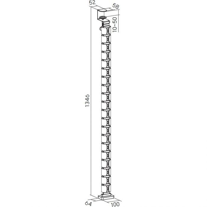 Органайзер для кабелю OfficePro CM730W White