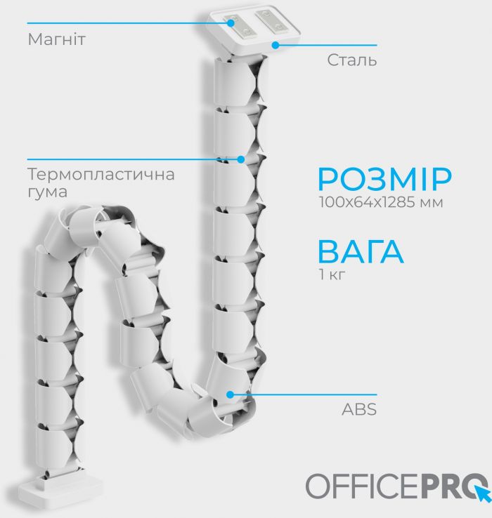 Органайзер для кабелю OfficePro CM790W White