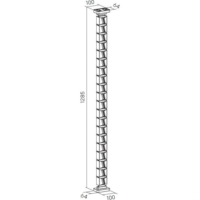 Органайзер для кабелю OfficePro CM800W White