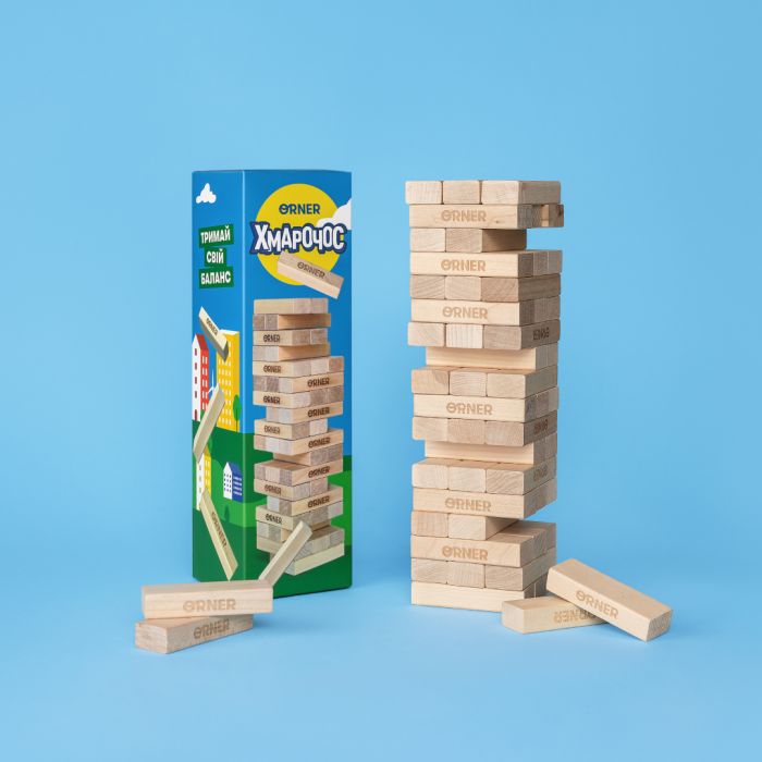 Настільна гра Orner Дженга Хмарочос ЕКО (orner-2089)