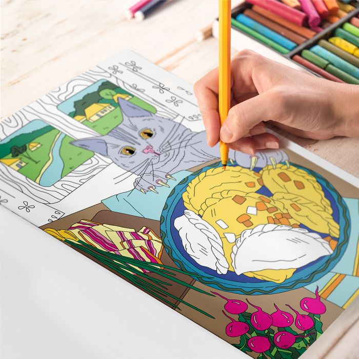 Розмальовка Orner Пригоди пухнастих бешкетників (orner-2184)