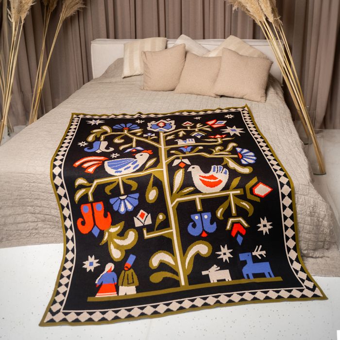 Плед Orner Дерево життя 130х170 см (orner-2216)