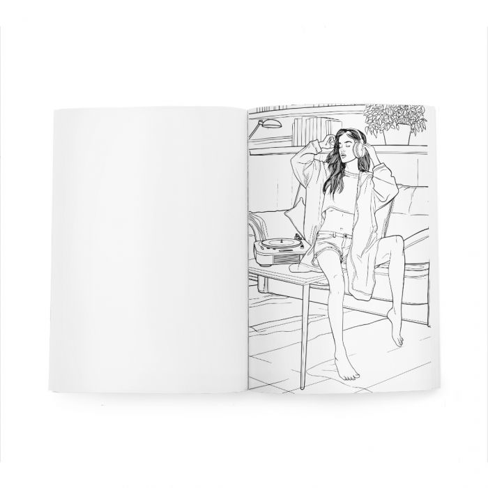 Розмальовка Orner Girl life (orner-2625)