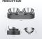Миска Petkit Fresh Nano-Metal Pet/Cat Two Bowl Stand (P5201)