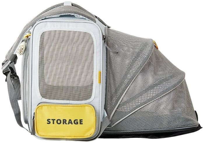 Рюкзак-переноска Petkit Breezy xZone Pet Carrier Grey (P7703)