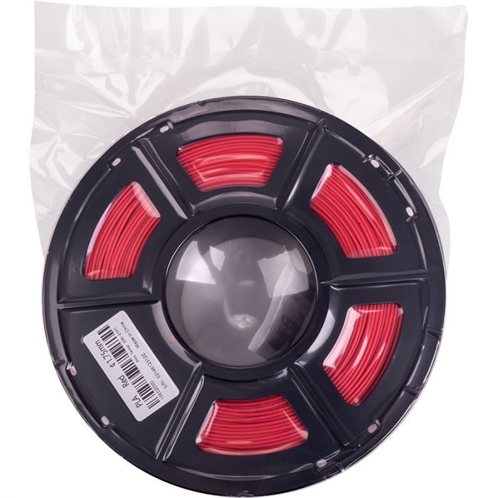 PLA-пластик PowerPlant Filament для 3D-принтера 1.75 мм 1 кг, червоний (PT812967)