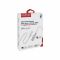Кабель Promate PowerLine-Ai120 USB - Lightning (M/M), 2.4 A, 1.2 м, White
