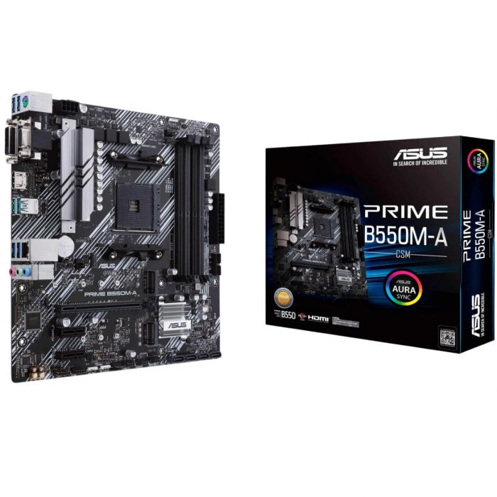 Материнська плата Asus Prime B550M-A Socket AM4