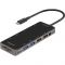 USB-хаб Promate PrimeHub-Pro USB Type-C Grey 