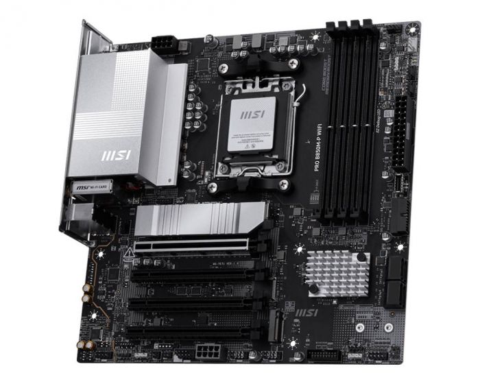 Материнська плата MSI Pro B850M-P WiFi Socket AM5