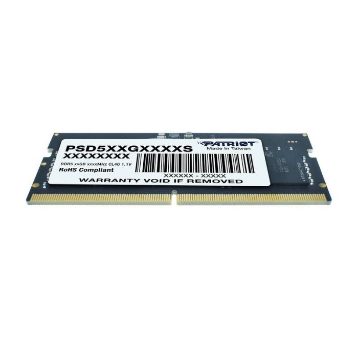 Модуль пам`яті SO-DIMM DDR5 32GB/5600 Patriot Signature Line (PSD532G56002S)