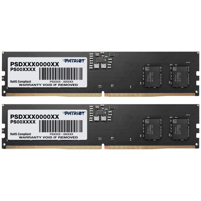 Модуль пам`яті DDR5 2x8GB/5200 Patriot Signature Line (PSD516G5200K)