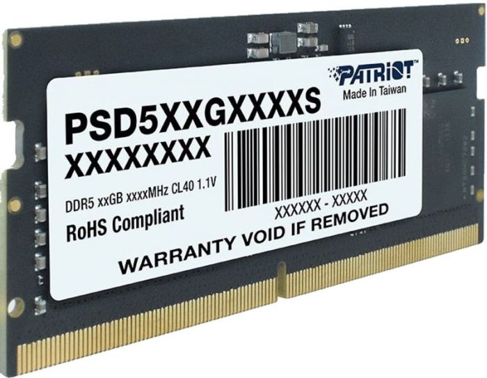 Модуль пам`яті SO-DIMM 16GB/5600 DDR5 Patriot Signature Line (PSD516G560081S)