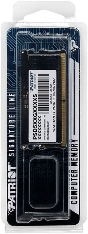 Модуль пам`яті SO-DIMM 16GB/5600 DDR5 Patriot Signature Line (PSD516G560081S)