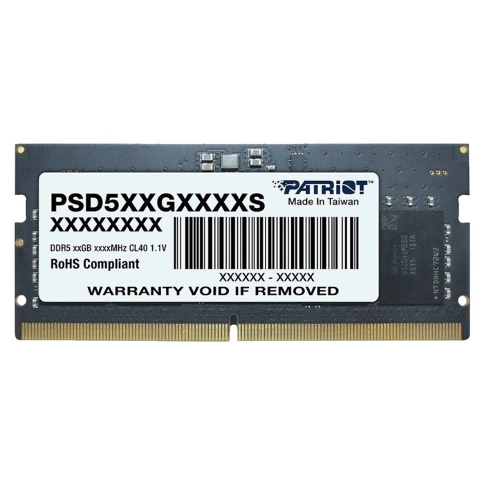 Модуль пам`яті SO-DIMM 32GB/4800 DDR5 Patriot Signature Line (PSD532G48002S)