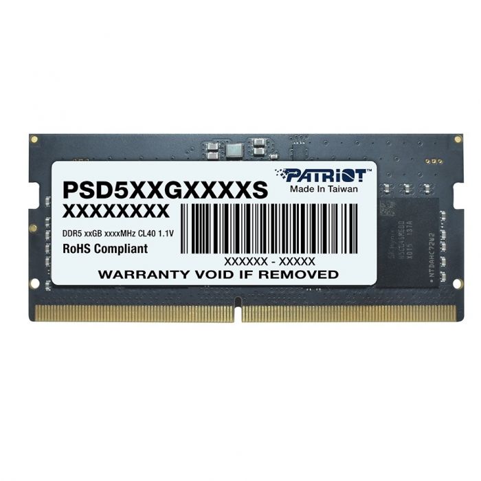 Модуль пам`яті SO-DIMM 8GB/5600 DDR5 Patriot Signature Line (PSD58G560041S)