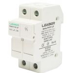 Тримач запобіжника Leader DC2Р 10x38мм  32А/1000В (PV0191-2P)