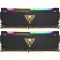 Модуль пам`яті DDR4 2x32GB/3600 Patriot Viper Steel RGB Black (PVSR464G360C0K)