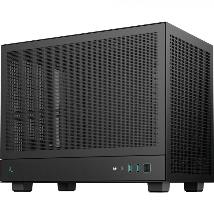 Корпус DeepCool CH160 Mesh Black (R-CH160-BKNMI0-G-1) без БЖ