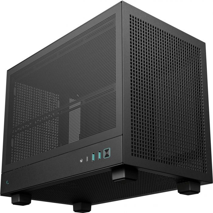 Корпус DeepCool CH160 Mesh Black (R-CH160-BKNMI0-G-1) без БЖ