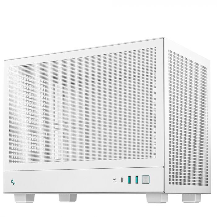 Корпус DeepCool CH160 Mesh White (R-CH160-WHNMI0-G-1) без БЖ