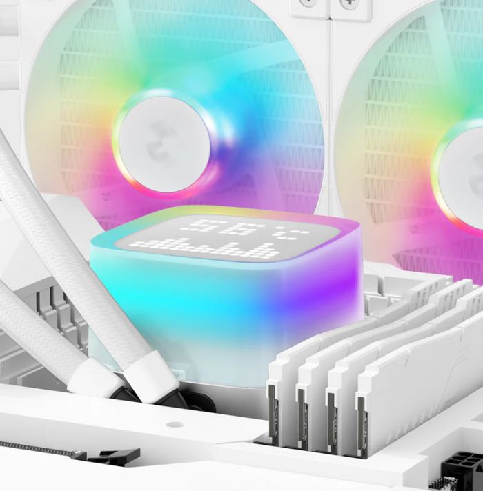 Система водяного охолодження DeepCool LP240 ARGB White (R-LP240-WHMSMC-G-1)